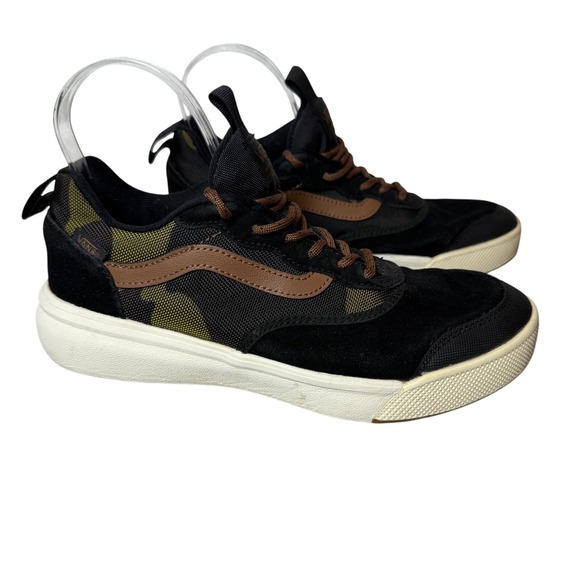 Vans UltraRange Gore Tex Camo Black Brown Sneakers Men's Size US 7.5 EU 40 Wo 9 - Picture 1 of 7